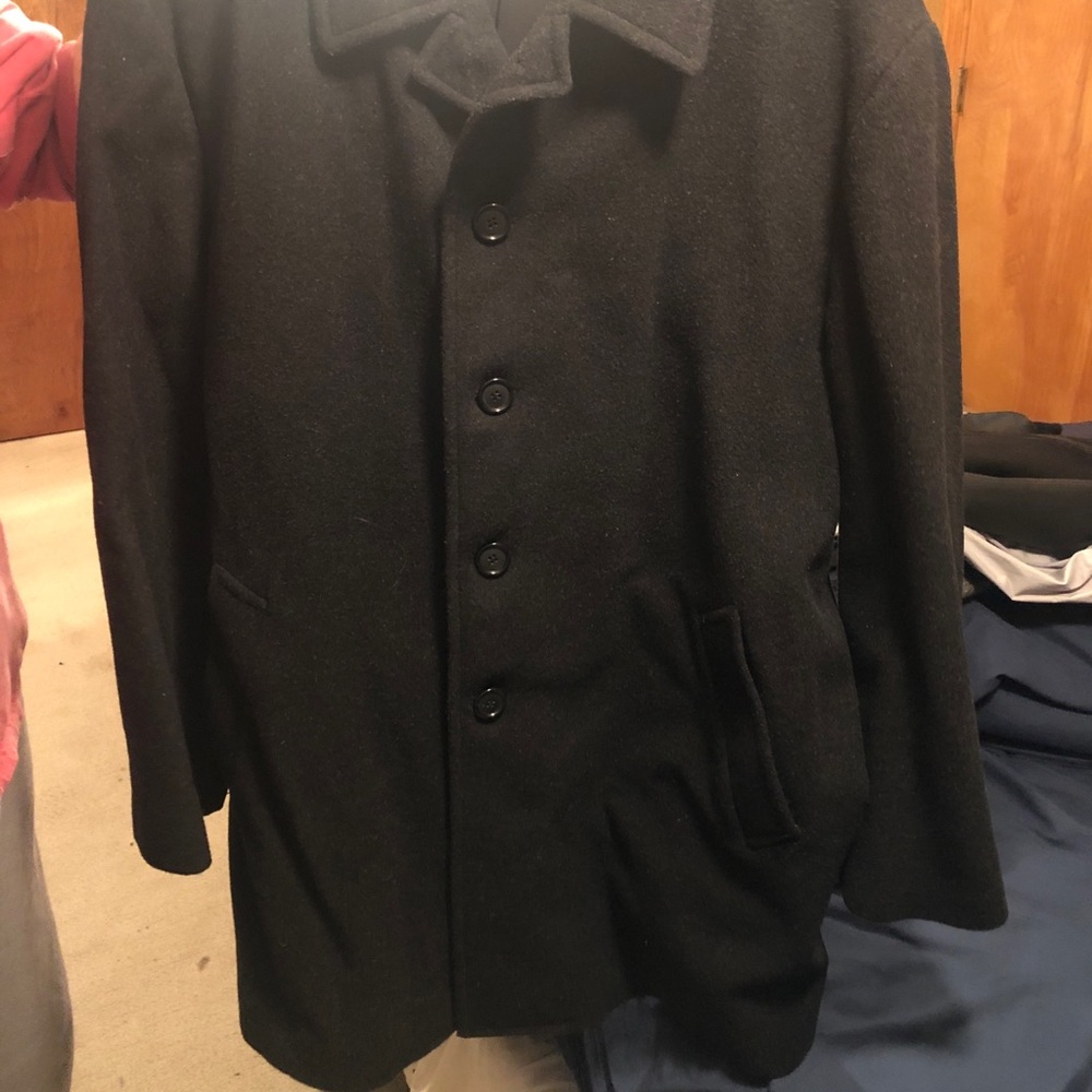 Men’s London Fog black coat